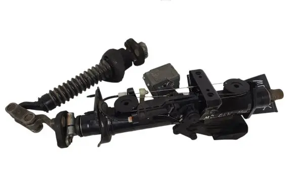 Steering wheel axle set
