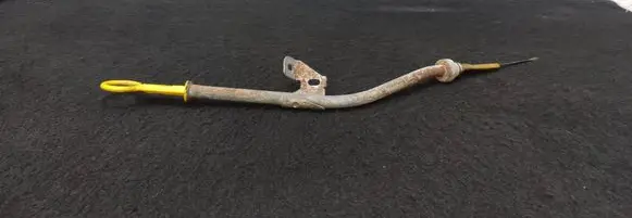 Oil level dip stick
