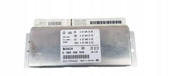 Mercedes-Benz E W211 ESP acceleration yaw rate sensor
