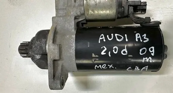 Audi A3 S3 8P Starter motor 0001123038 02M911024