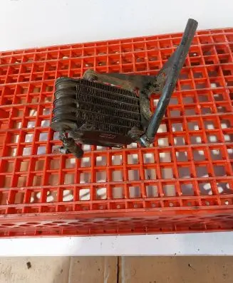 BMW 7 E38 Fuel cooler (radiator) 13322247411 7H129623000