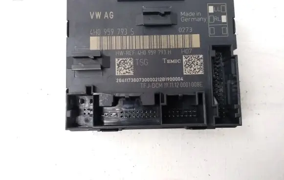 Audi A8 S8 D4 4H Door control unit/module 4H0959793S 4H0959793H