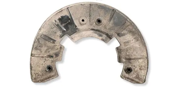 Volkswagen Touareg II Front brake disc dust cover plate 7L0615311B