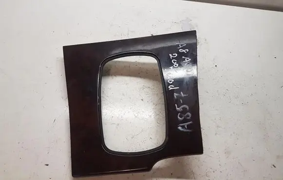 Gear lever shifter trim leather/knob