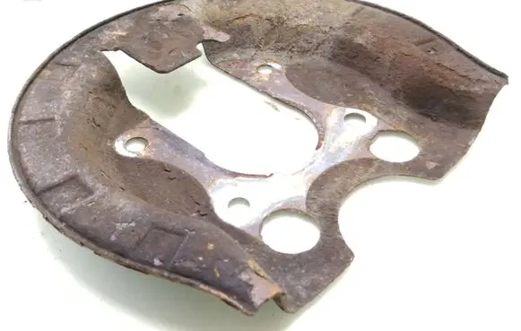 Peugeot 307 CC Rear brake disc plate dust cover 