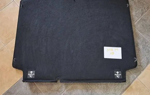 Peugeot 308 Trunk/boot mat liner 