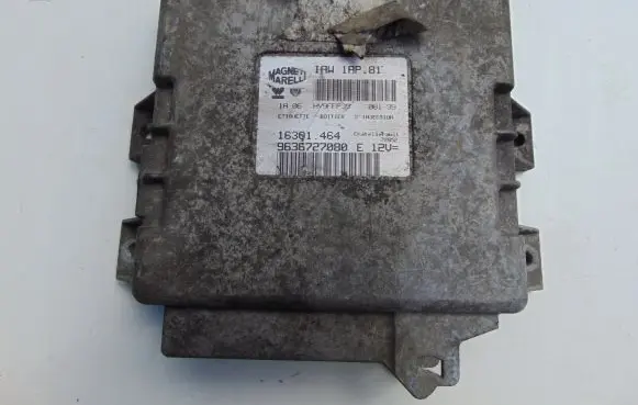 Peugeot 206 Engine control unit/module 9636727080
