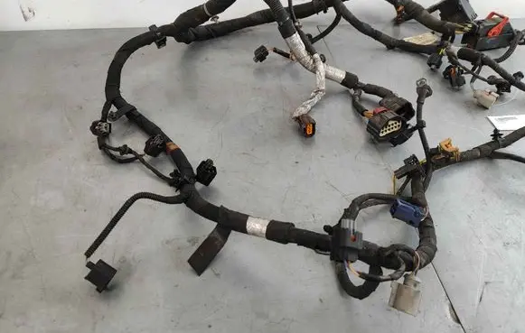 Jaguar XF X250 Engine installation wiring loom C2Z31155 AJ813589 C2Z29884
