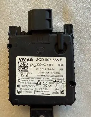 Volkswagen PASSAT B9 Distronic sensor radar 2QD907685F 6PZ01349864 9QD907685F
