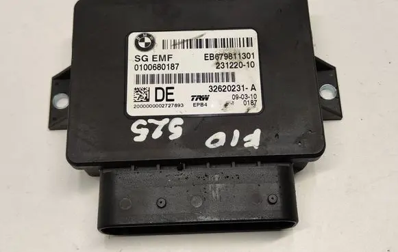 BMW 5 F10 F11 Hand brake control module 6798113 32620231A 23122010