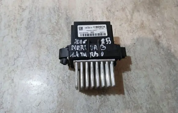 Opel Meriva B Heater blower motor/fan resistor 13503201