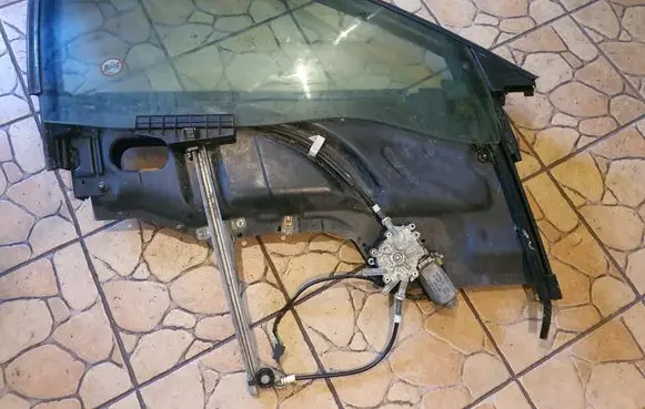 Audi 80 90 B3 Front door window regulator with motor 893959802B 893837398A 43R001193