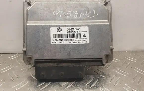 Volkswagen Touareg I Gearbox control unit/module 0AD927755AT 5WP22090
