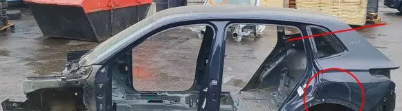 Volkswagen Tiguan Rear quarter panel