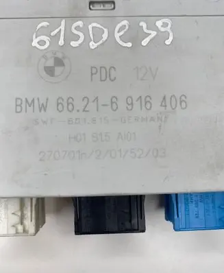 BMW 5 E39 Parking PDC control unit/module 6916406 601815 2707010