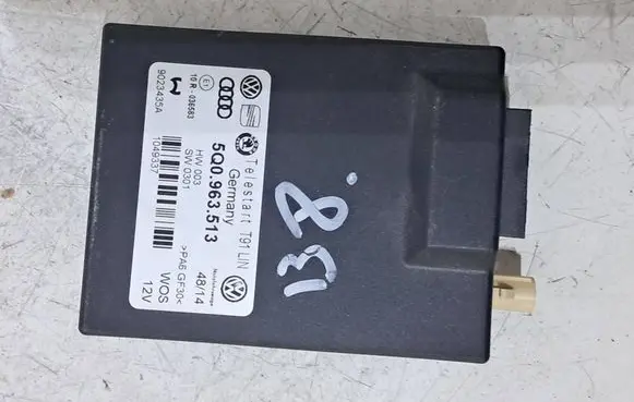 Volkswagen PASSAT B8 Auxiliary pre-heater (Webasto) 5Q0963513 1049337 9023435A