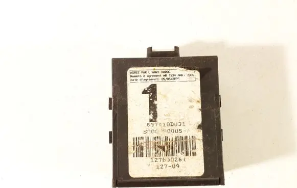 Toyota Yaris Door central lock control unit/module 897410D031