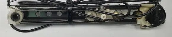 Mercedes-Benz S W220 Seat belt adjustment rail 2208600988