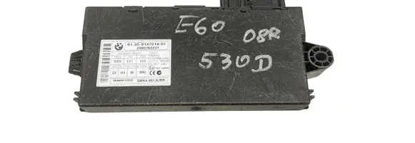 BMW 5 E60 E61 CAS control unit/module 9147216