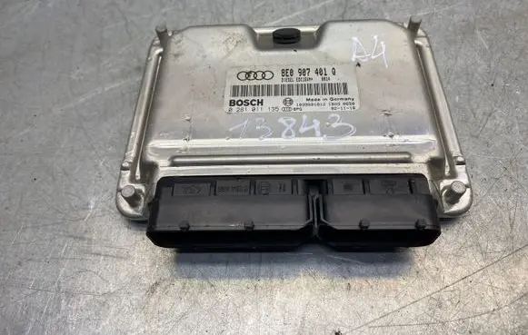 Audi A4 S4 B6 8E 8H Engine control unit/module 8E0907401Q 1039S0181218030650 0281011135