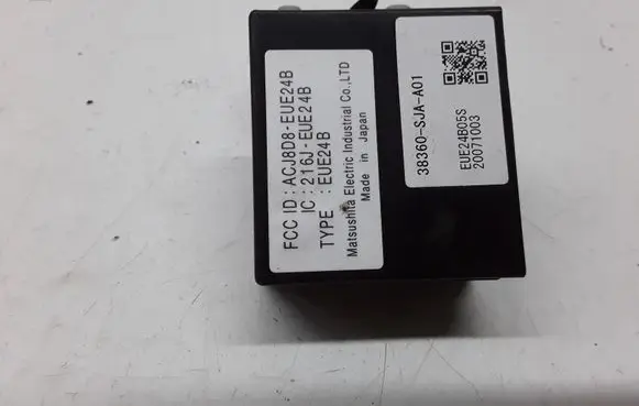 Acura RL Keyless (KESSY) go control unit/module 38360SJAA01