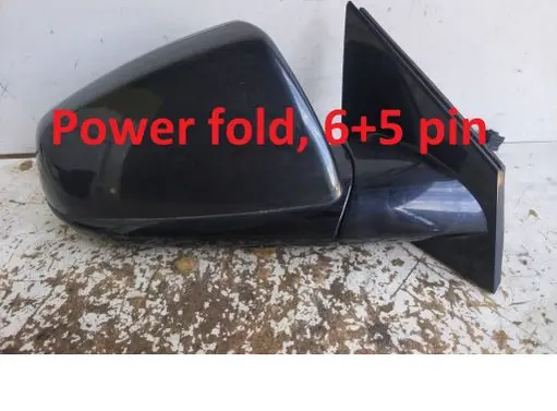 Cadillac SRX Front door electric wing mirror 20953694