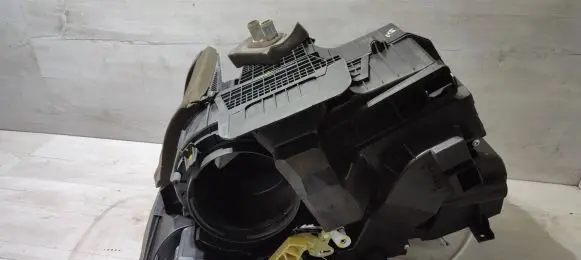 Interior heater climate box assembly