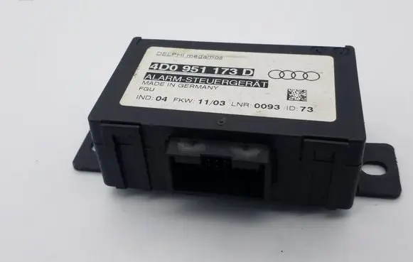 Audi A6 S6 C5 4B Alarm control unit/module 4D0951173D