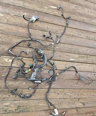 Engine installation wiring loom