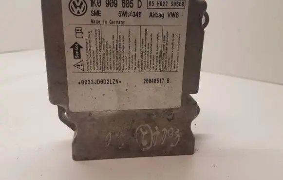 Volkswagen Golf V Airbag control unit/module 1K0909605D
