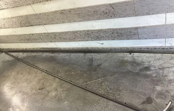 Mercedes-Benz W123 Rear door trim (molding)