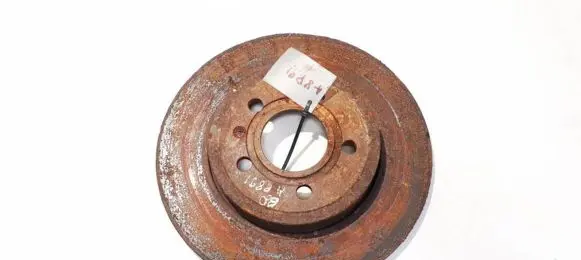 Audi A4 S4 B7 8E 8H Rear brake disc neventiliuojamas