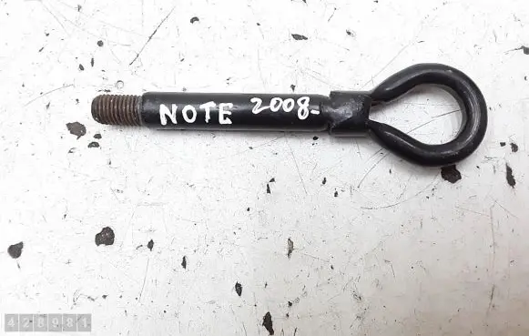 Towing hook eye