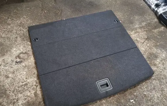 Volkswagen Golf VII Trunk/boot floor carpet liner 5G9858855