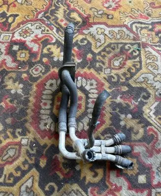Porsche Cayenne (92A) Engine coolant pipe/hose 7P5121065K AS050224 43W2016