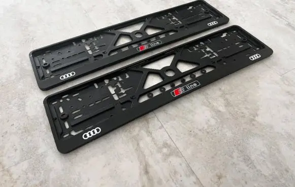 Audi A4 S4 B9 8W Number plate surrounds holder frame 