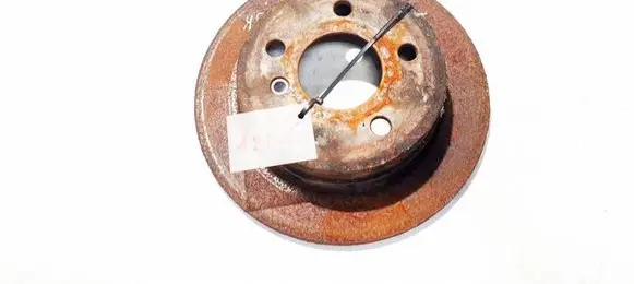 Mercedes-Benz B W245 Rear brake disc neventiliuojamas