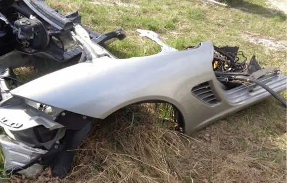 Porsche Boxster 987 Rear quarter panel 