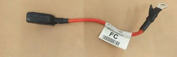 Jaguar XF X250 Positive cable (battery) 9X2314300FC 12196002000