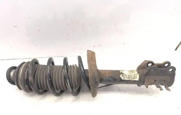 Front shock absorber with coil spring