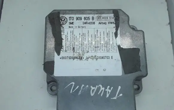 Volkswagen Touran I Airbag control unit/module 1T0909605B 5WK43518