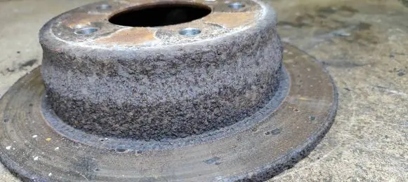 Hyundai ix35 Rear brake disc