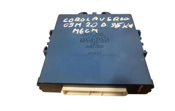 Toyota Corolla Verso AR10 Combustion control unit/module 896180F020 MB1238009021