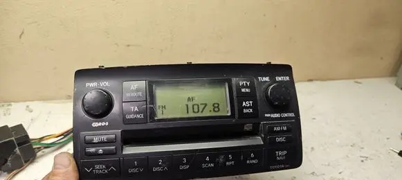Toyota Corolla E120 E130 Radio/CD/DVD/GPS head unit 8612012880 CQTS7471LC W58814