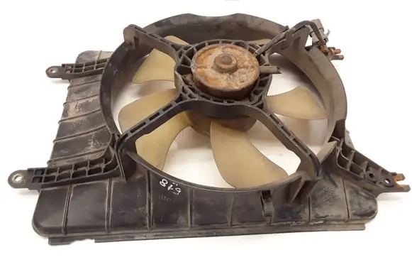 Electric radiator cooling fan