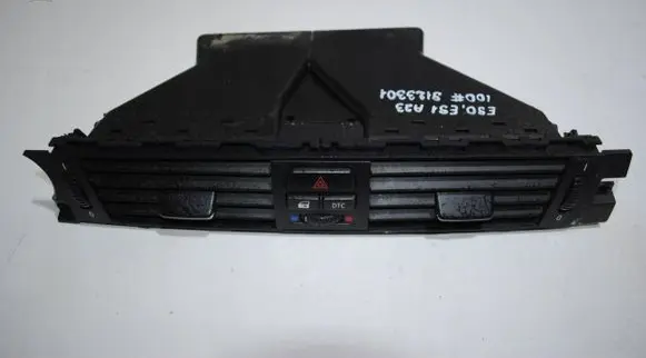BMW 3 E90 E91 Dash center air vent grill 9123301