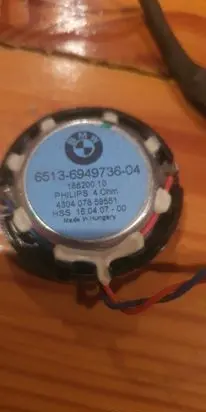 BMW X5 E70 Front door high frequency speaker 65136949736