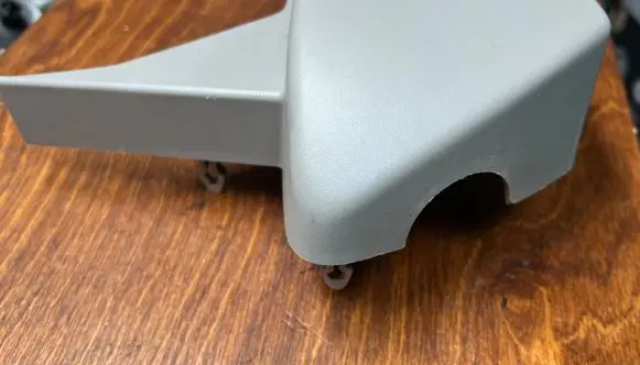 Steering wheel column trim
