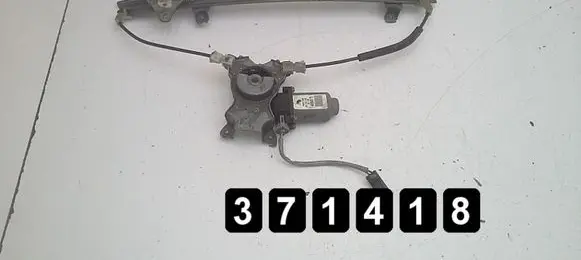 Front door window regulator with motor