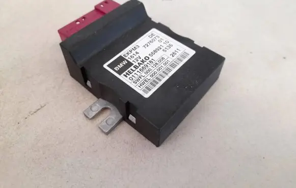 BMW 5 GT F07 Fuel injection control unit/module 16147276073 55892110
